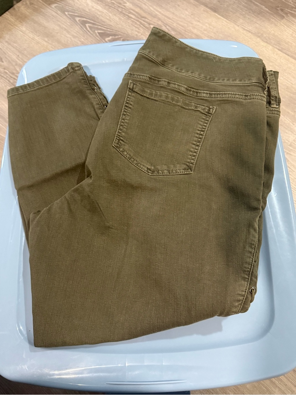 Olive Green Jeggings
